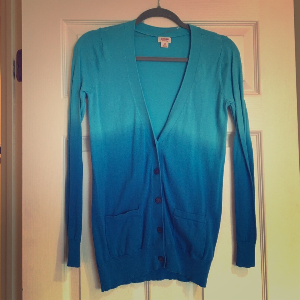 Ombré cardigan